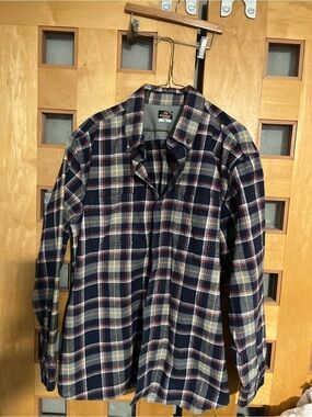 Ridge cut Workwear Heavy Duty Flannel Shirt, XL